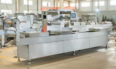 Automatic Continuous Rollstock Thermoforming Vacuum Packaging Machine