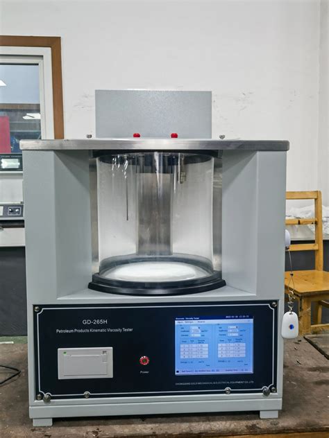 Astm D Auto Calculate And Print Kinematic Viscosity Test Apparatus