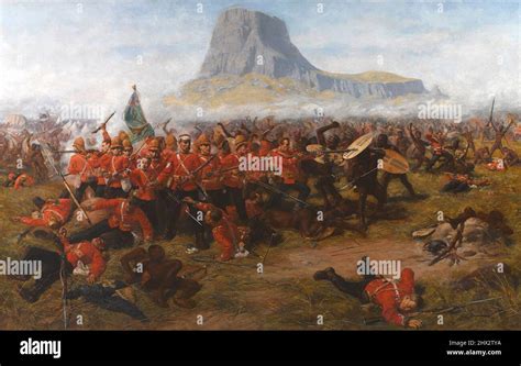 Painting Anglo Zulu War British Hi Res Stock Photography And Images Alamy