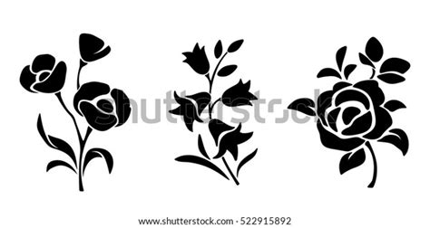 1 554 370 Flower Silhouette Images, Stock Photos & Vectors | Shutterstock