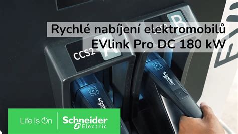 EVlink Pro DC 180 kW Rychlé nabíjení elektromobilů pro budovy a