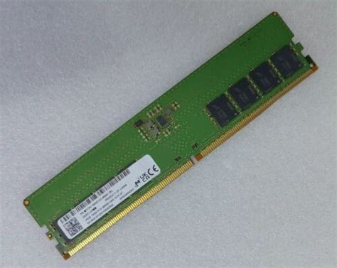 Micron 16GB DDR5 4800MHz Desktop RAM 1Rx8 PC5 4800B MT C8C1084S1UC48BA1