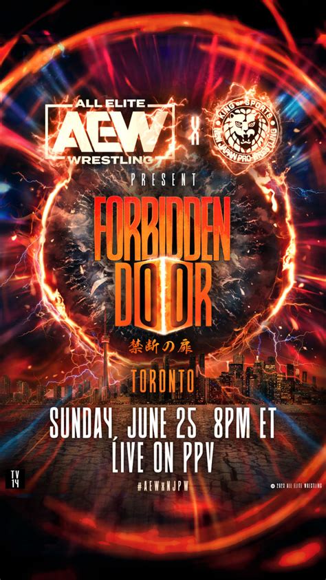 Aew X Njpw Forbidden Door Viewing Party In Chicago At Mac S