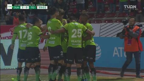 FC Juárez vs Tijuana Alfredo Intriago marca un golazo de tiro libre