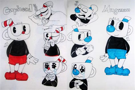 Cuphead And Mugman [fanart] By Foziz105 On Deviantart