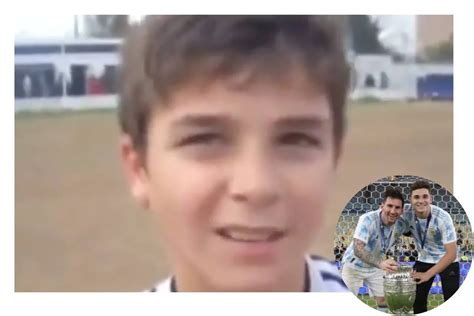 “jugar Un Mundial” Y El ídolo Messi El Video Retro De Julián Álvarez Que Emocionó A Los Hinchas