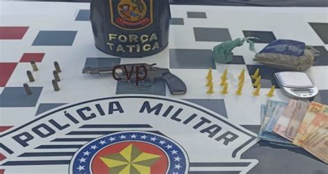 Força Tática Prende Traficante E Apreende Arma De Fogo Comando Vp