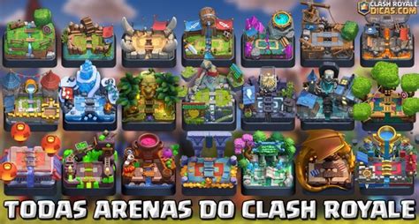 Todas Arenas Do Clash Royale Wiki Atualizada 2025