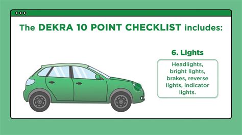 The Everyday Point Vehicle Checklist From Dekra Automotive Youtube