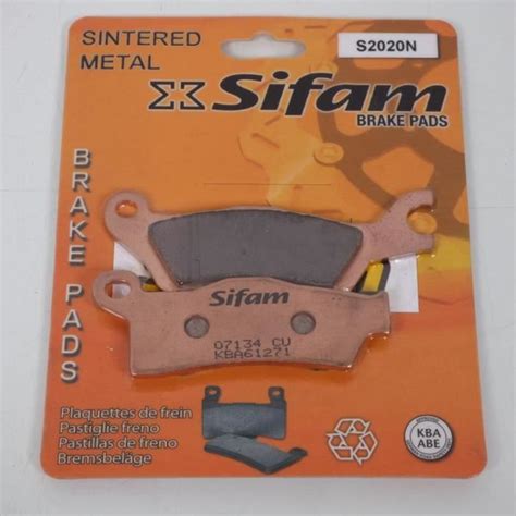 Plaquette De Frein Sifam Pour Quad Can Am Outlander Efi Xt X