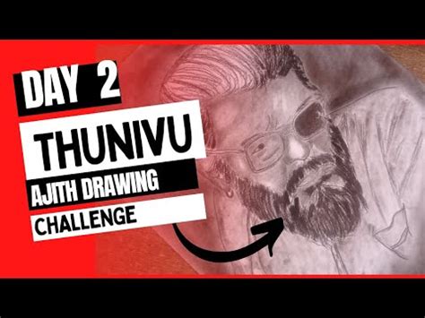 How To Draw Thunivu Ajith Part Creativeshaddyart Thunivu Ajith