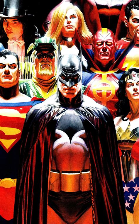 Endternet Justice League By Alex Ross Alex Ross Dc Comics Art