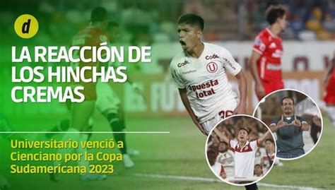 A fase de grupos la reacción de los hinchas de Universitario tras la