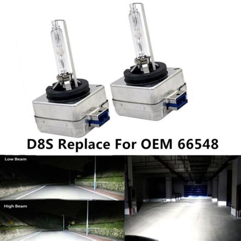 D8S Replace For Osram Xenarc 66548 Car Base PK32d 1 Xenon Headlight