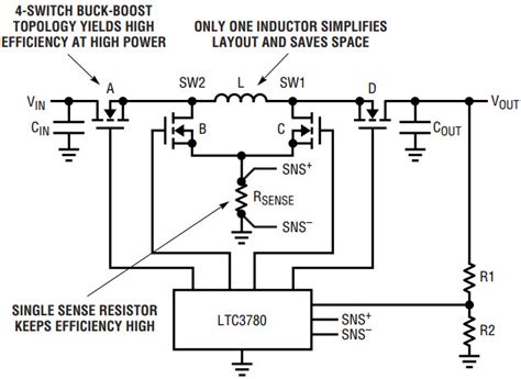 Schematic Of Buck Boost Converter Wiring Diagram And Schematics