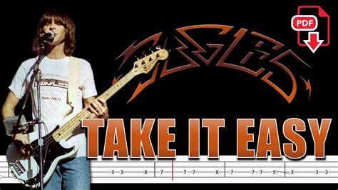 Eagles Take It Easy Bass Tabs Notation Chamisbass Eaglesbass