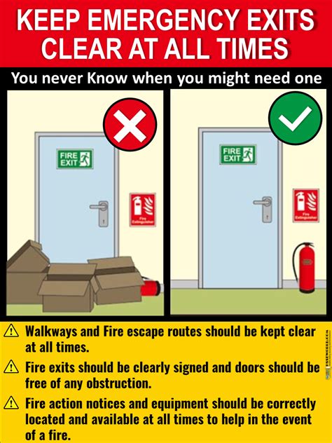 Fire Safety Posters Free Download Hsse World