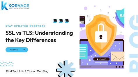 Ssl Vs Tls Understanding The Key Differences