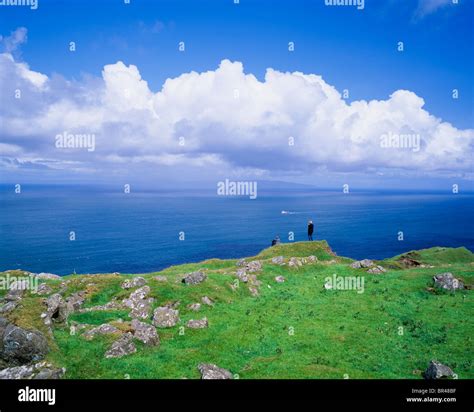 Co Antrim, Northern Ireland, View From Murlough Bay To Scotland Stock Photo - Alamy