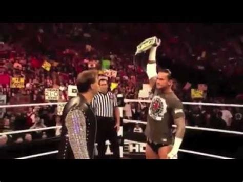 Cm Punk Day Wwe Championship Reign Tribute Pain Youtube