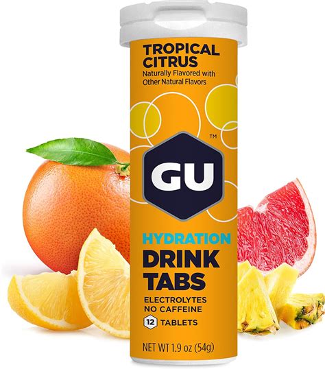 Amazon Gu Energy Hydration Electrolyte Drink Tablets Enhanced