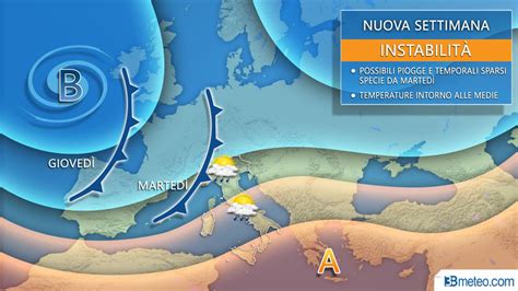 Meteo Prossima Settimana Dinamica Con Piogge E Temporali Vediamo