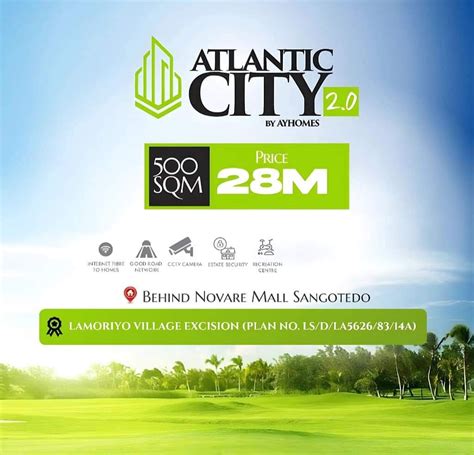 Atlantic City Estate Phase 2 Monastery Road Sangotedo Behind Novare