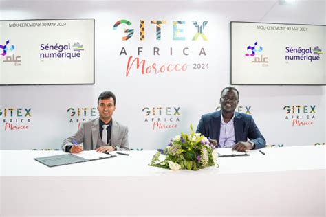 Lors De Sa Participation Gitex Africa Elm Signe Un Protocole D