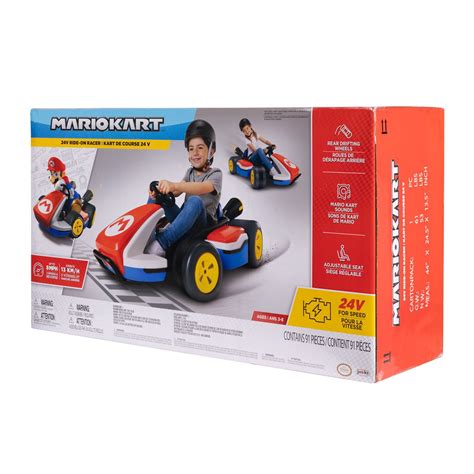 Mario Kart 24V Ride On Racer Entertainment Earth