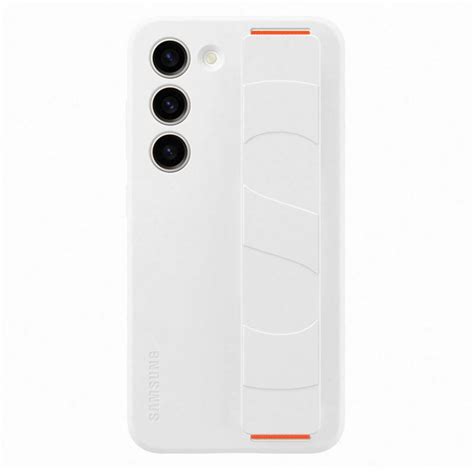 Samsung Galaxy S23 Silicone Grip Case White Samsung