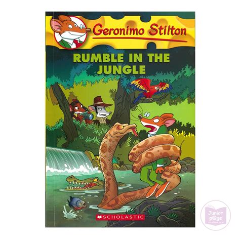 Geronimo Stilton 53 Rumble In The Jungle Shopee Singapore