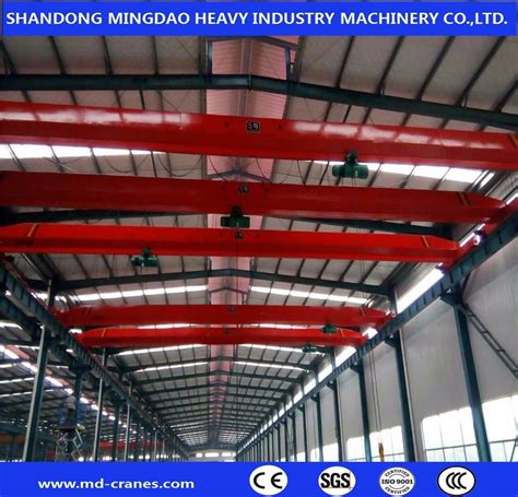 Lifting Equipment Single Girder Beam Workshop Bridge Overhead Crane For