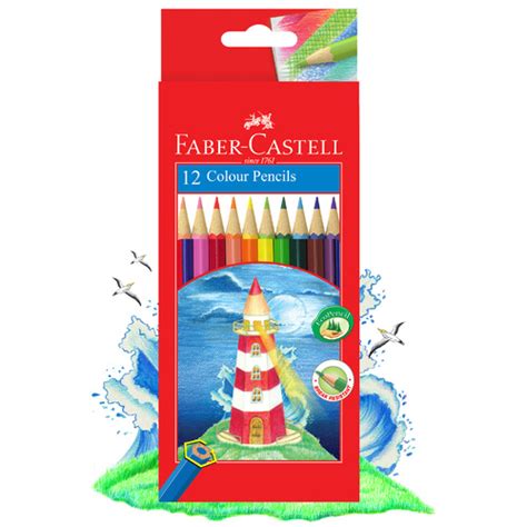 Faber Castel Colour Pencil Eco Hexagonal Arena Stationery Supplies