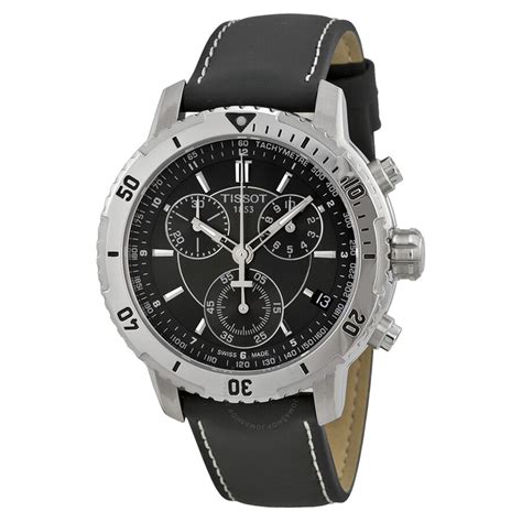 Tissot PRS 200 Chronograph Black Dial Quartz Sport Men S Watch