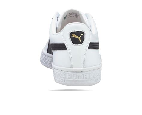 PUMA Basket Classic XXI Weiss Schwarz 002 Sneakers Lifestyle