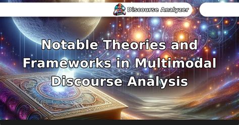 Notable Theories And Frameworks In Multimodal Discourse Analysis