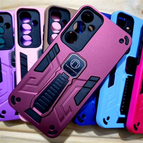 Capa Capinha Anti Impacto Silicone Suporte Para Samsung A55 5G