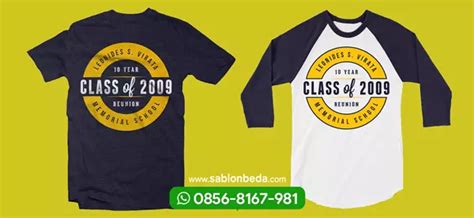 87 Ide Kata Kata Untuk Kaos Reuni Dan Contoh Desain Sablon Satuan