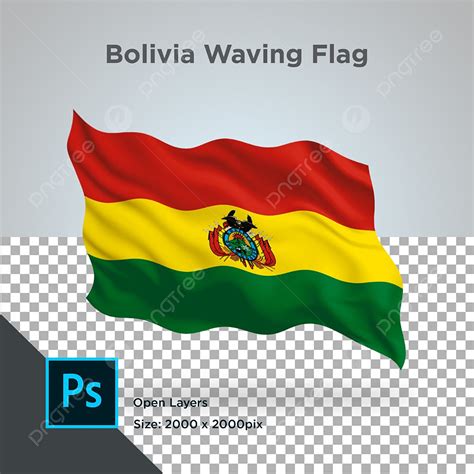 Bolivia Flag Waving Transparent Png Vector Psd And Clipart With