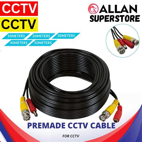 Allan Superstore Premade CCTV Cable Siamese Cable Coaxial Cable