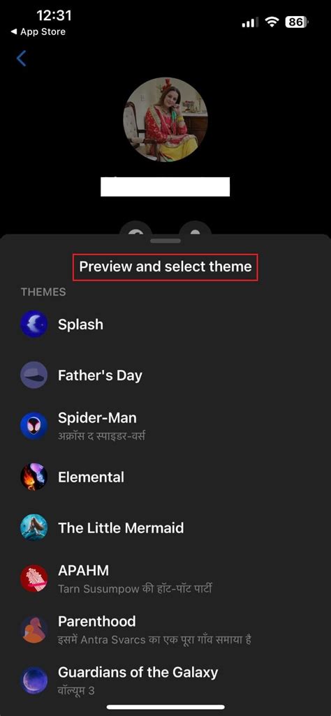 change  background  messenger  iphone set  quirkiness