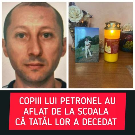 Tragedie în Italia Copiii lui Petronel află la școală de moartea