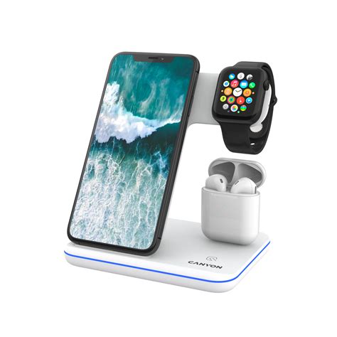 CANYON CNS-WCS302W 3-in-1 Wireless charging station for gadgets ...