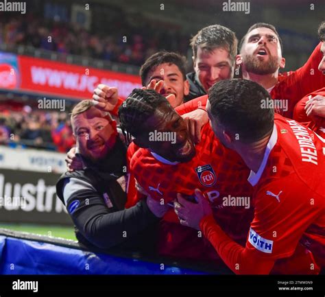 Heidenheim Alemania 20 De Diciembre De 2023 Torjubel Des 1 FC