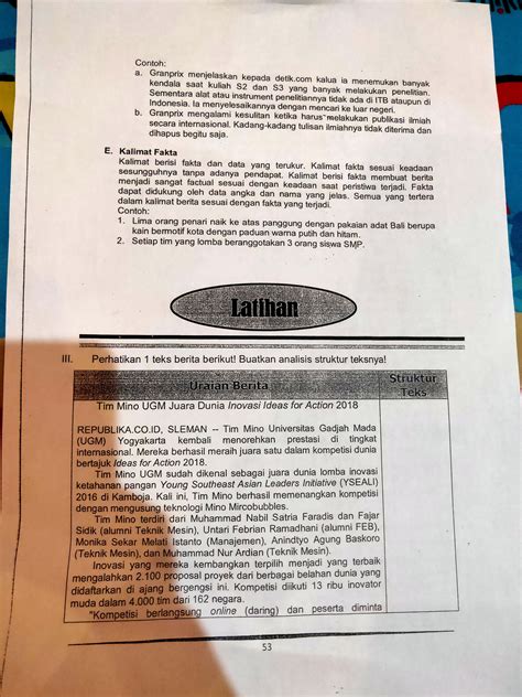 Contoh Teks Berita Beserta Unsur Unsur Berita Pulp