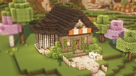 Minecraft Cottagecore Cafe