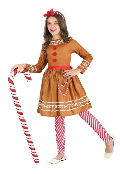 Gingerbread Girl S Costume Dress