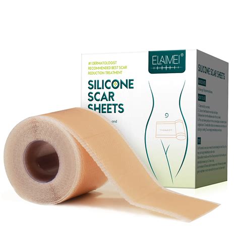 Silicone Scar Sheets 1 6” X 120” Roll 3m Silicone Scar Tape Roll Scar Silicone