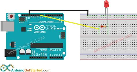 Blinking Led Circuit Arduino Circuit Diagram