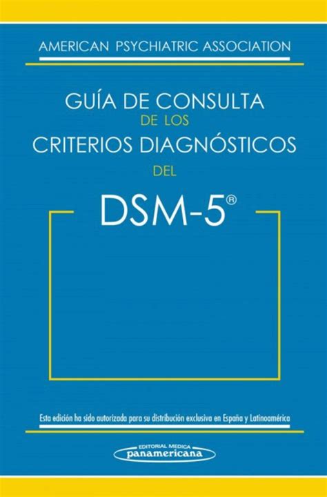 Guía de consulta de los criterios diagnósticos del DSM 5 en LALEO